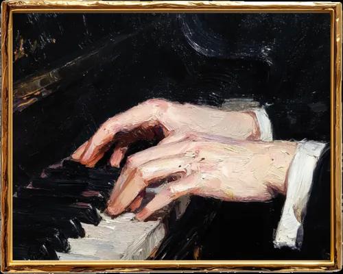 Code abstrait sur écran